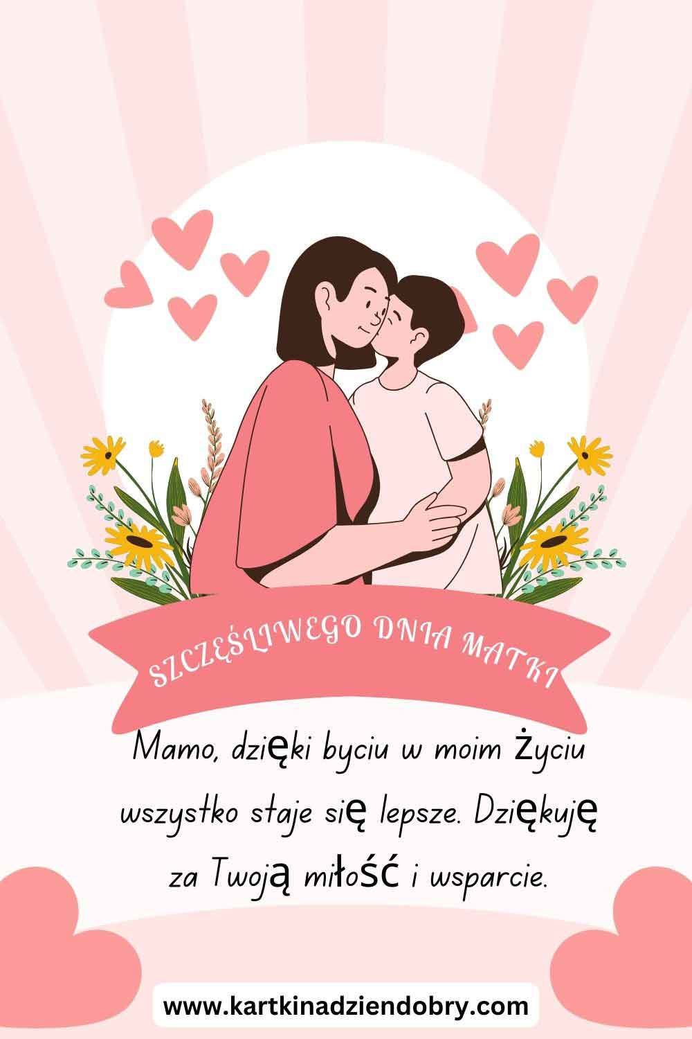 Życzenia na dzień matki